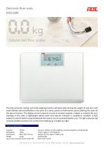 Electronic floor scale M321600