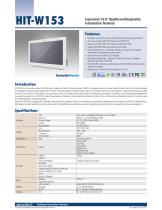 HIT-W153 Innovative Healthcare/Hospitality Information Terminal - Datasheet