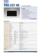 PAX-327 4K Surgical Monitor - Datasheet