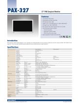 PAX-327 FHD Surgical Monitor - Datasheet