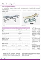 Tables cardiographie et accessoires - 7