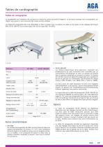 Tables cardiographie et accessoires - 8