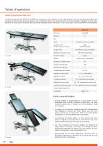 Tables d'operation et multifunctions - 5