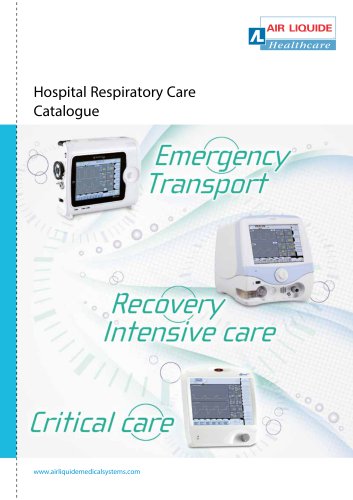 Hospital Respiratory care catalogue