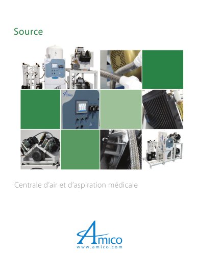 Centrale d'Air et d'Aspiration Médicale brochure