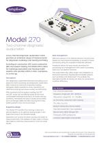 Model 270 Diagnostic Audiometer