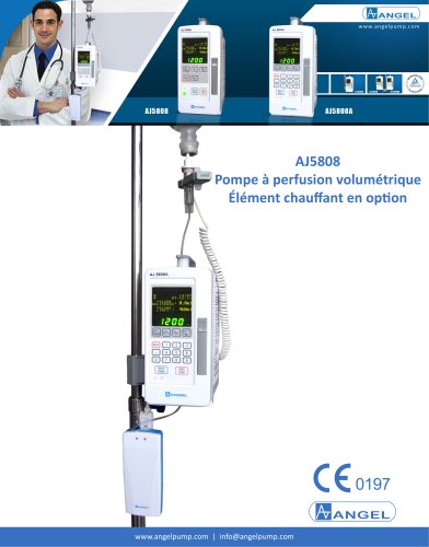 Volumetric infusion pump - AJ 5808-S - FR