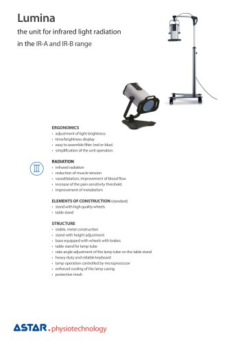 Lumina with table stand