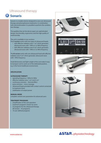 Sonaris S - ultrasound unit