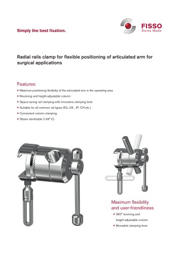 FISSO Surgery Radial Rail Clamp