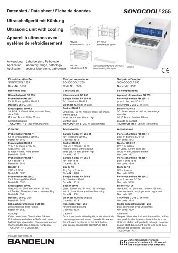 SONOCOOL 255