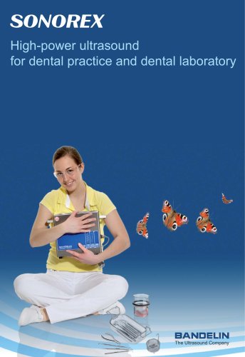 Sonorex_High-power ultrasound for dental practice and dental laboratory