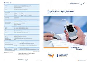 Pulse oximeter Oxytrue A