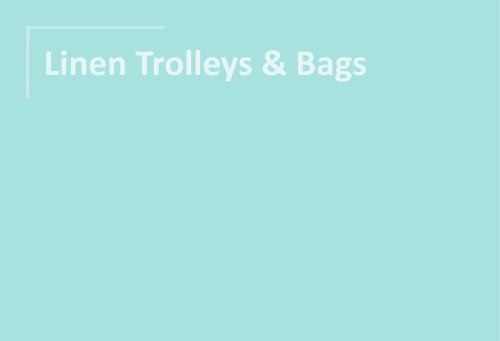 Linen Trolleys & Bags 2025