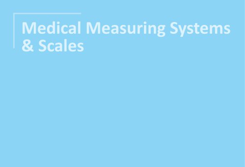 Medical Measuring Systems & Scales 2025