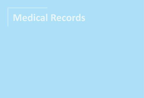 Medical Records 2025