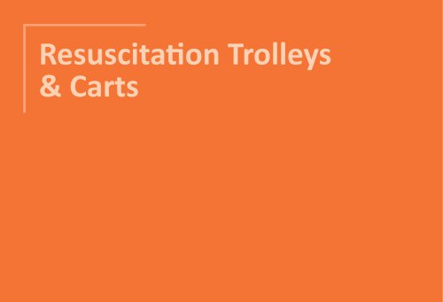 Resuscitation Trolleys and Carts 2024