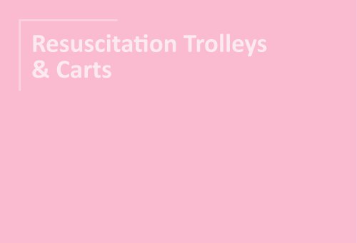 Resuscitation Trolleys & Carts 2025