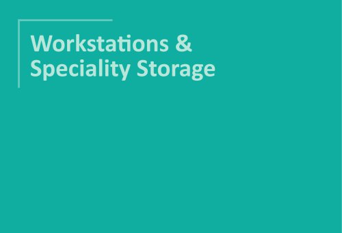 Workstations & Speciality Storage 2025