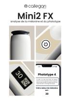 Mini2 FX analyse de la mélanine et du phototype