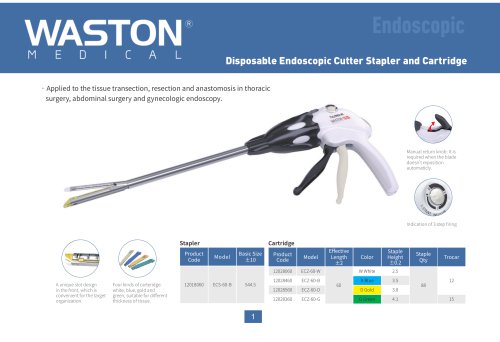 Linear surgical stapler Tulong I