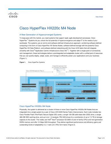 Cisco HyperFlex HX220c M4