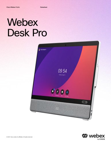 Webex® Desk Pro