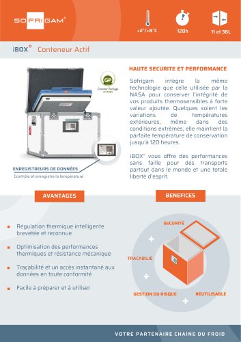 Container réfrigérant semi-actif iBox