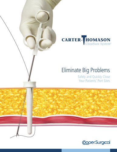 Carter-Thomason CloseSure System