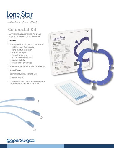 Lone Star Colorectal Kit Brochure