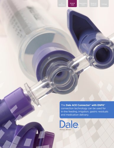 Dale ACE Connector® with ENFit®