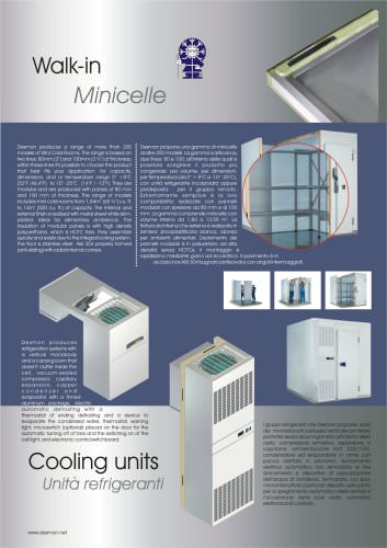 Cooling units for coldrooms