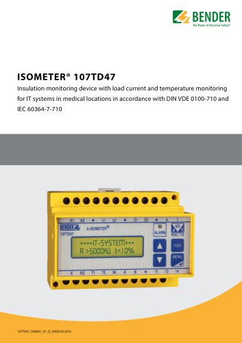 ISOMETER® 107TD47