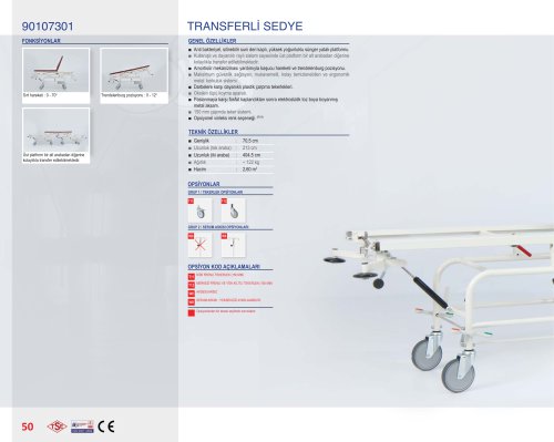 90107301 STRETCHER TRANSPORT