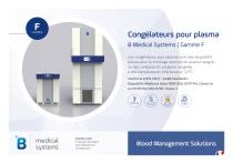 Congélateurs pour plasma