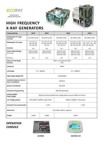 EcoRay's Generators