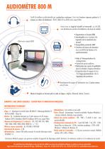 AUDIOMÈTRE 800 M en Conduction Aérienne - 2