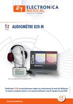 Audiomètre 820M