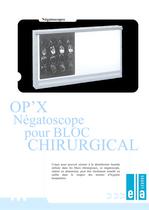 Négatoscope pour bloc chirurgical Op'X - 1