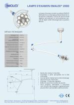 EMA-LED GmbH, Lampes de salle d'opération, Lampes d'examen, Bras plafonniers - 2