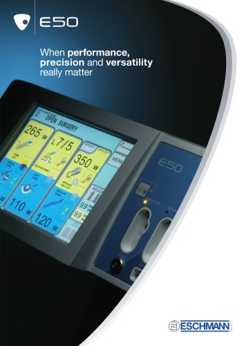 E50 Electrosurgery System