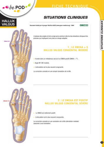 Techniques opératoires avant-pied