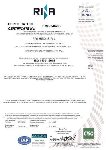 ISO 14001 Certification