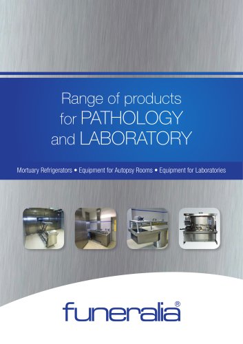 Range of products for PATHOLOGY and LABORATORY