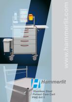 Stainless Steel Patient Care Cart PME 6411