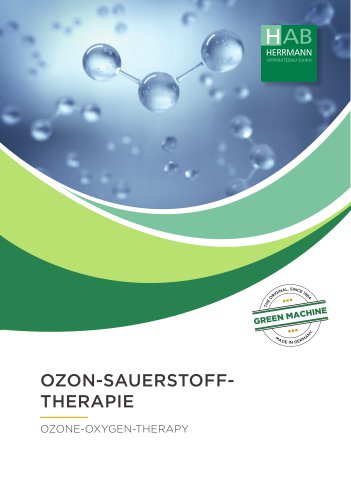 OZON-SAUERSTOFFTHERAPIE OZONE-OXYGEN-THERAPY