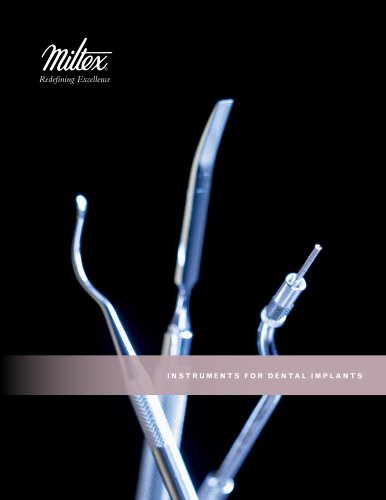 Catalog - Dental Implant Hand Instruments