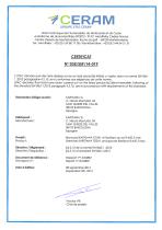 241 Series Certificate UTAC - 1