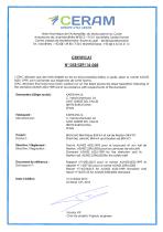 BRAVO Series Certificate UTAC - 1