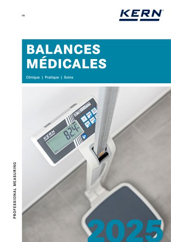 KERN & SOHN Balances médicales 2025